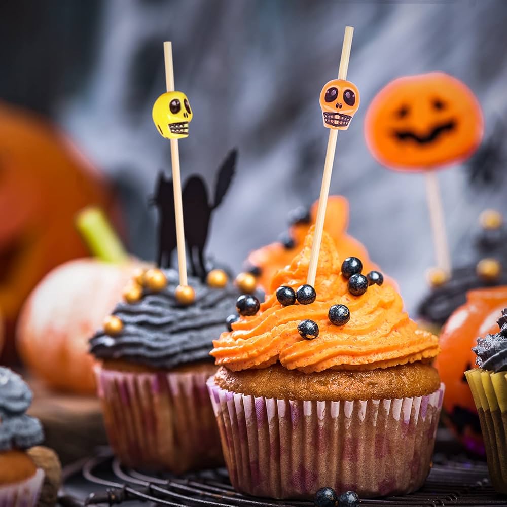 ハロウィンオードブルピック 8本セット Amazon | ハロウィン Halloween ピック オードブル ピックス B